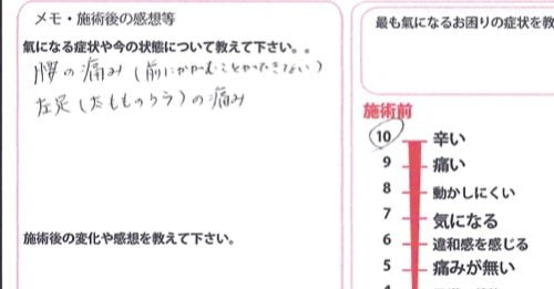 慢性腰痛が治った2