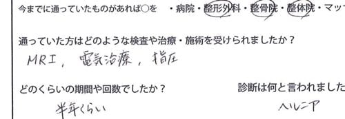 ブロック注射も効かない椎間板ヘルニアの腰の痛みと足の痺れを治すには1