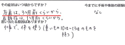 治らない四十肩の原因と治療方法-広島で四十肩を治す専門技術の整体院