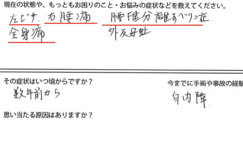 脊椎分離すべり症の腰の痛みの原因と治療方法6