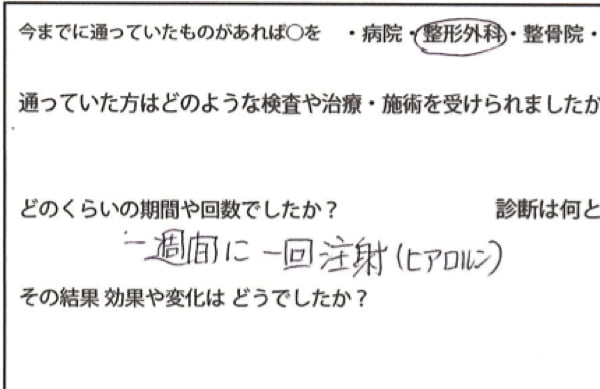 膝の痛みの治療_ヒアルロン酸注射が効かない場合の原因と治療法5