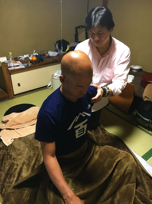 NHK_BS2-グレートトラバース田中陽希_日本3百名山ひと筆書き_足の故障と腰・肩の調整