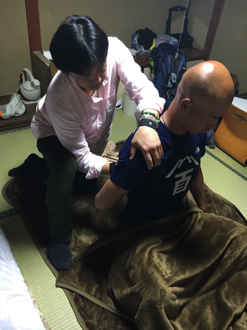 NHK_BS2-グレートトラバース田中陽希_日本3百名山ひと筆書き_足の故障と腰・肩の調整