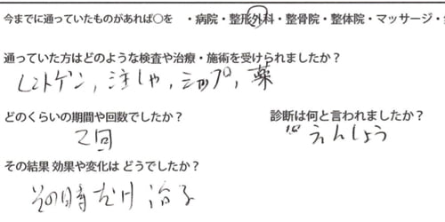 原因不明の腰の痛みの治療方法と原因解明_整形外科で注射や湿布をしても治らない例