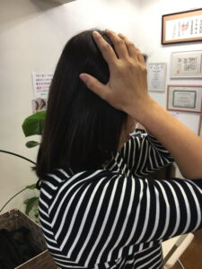 後頭部がデコボコで頭痛がする場所